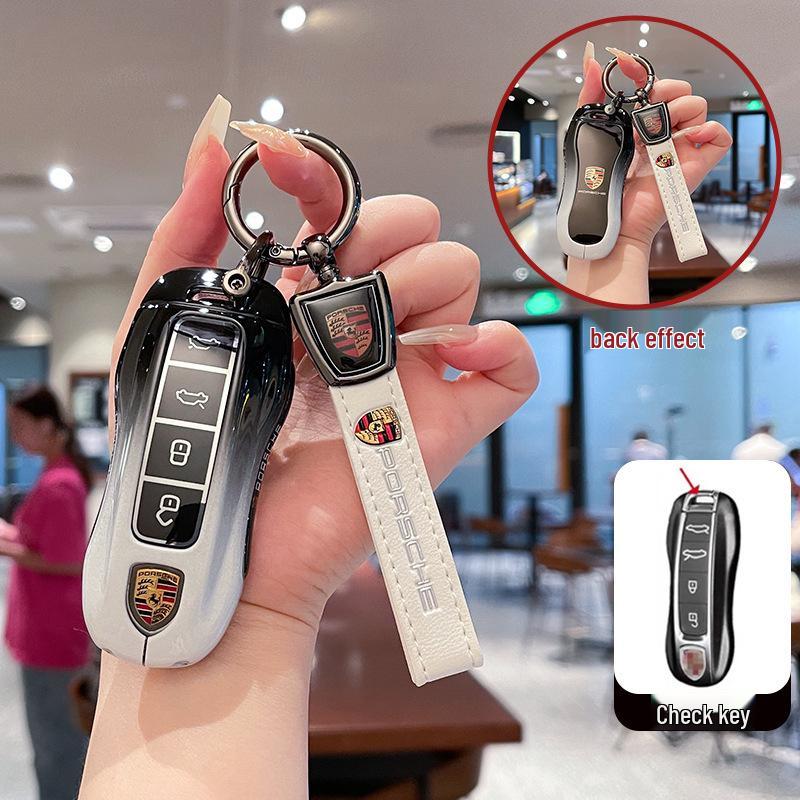Porsche Cayenne, Taycan, Panamera, 911, Macan, 718 Key Case Buckle