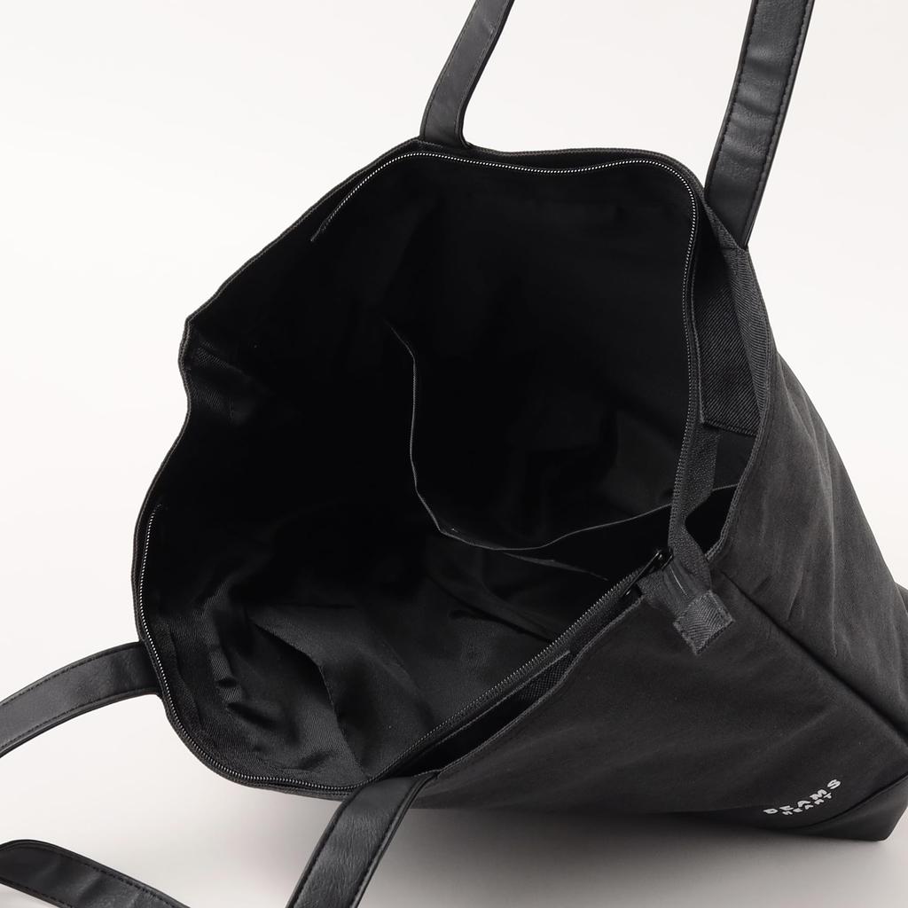 Campus Bag Switching Heathered Material Tote Bag BLACK FREE 42610038147 [BEAMS HEART] Men's