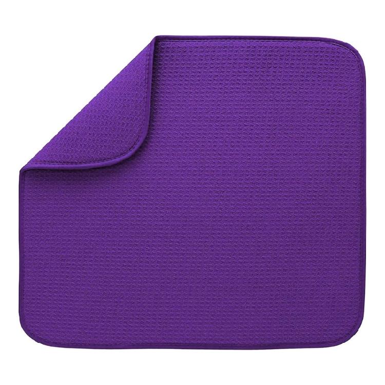 Kitchen Pad Washable Fast Drying Pad Dish Drainer Mat For Kitchen Counter