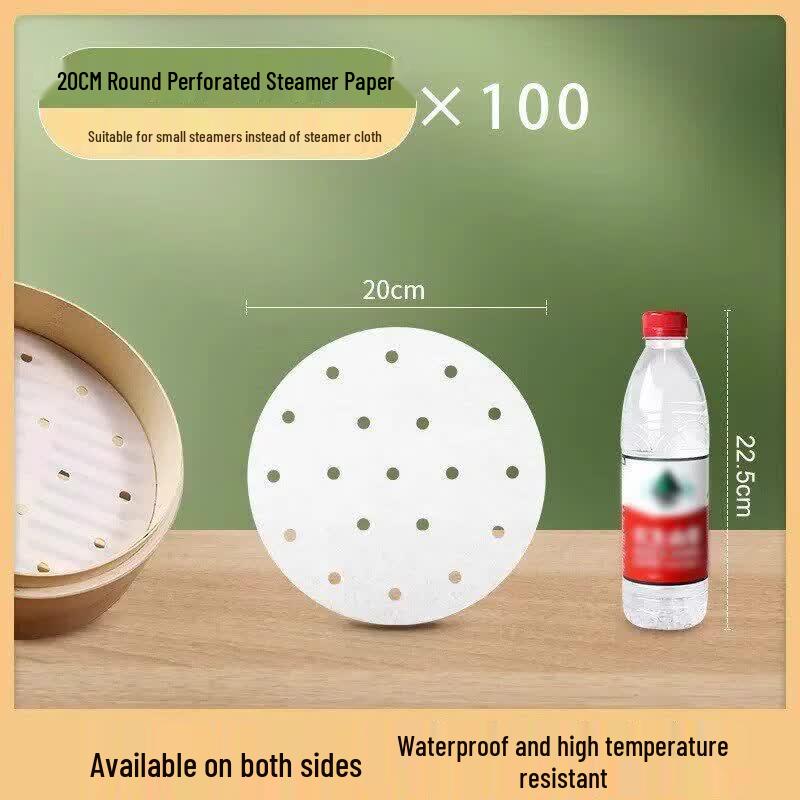 ZISIZ Non-stick Disposable Steamer Paper Mats