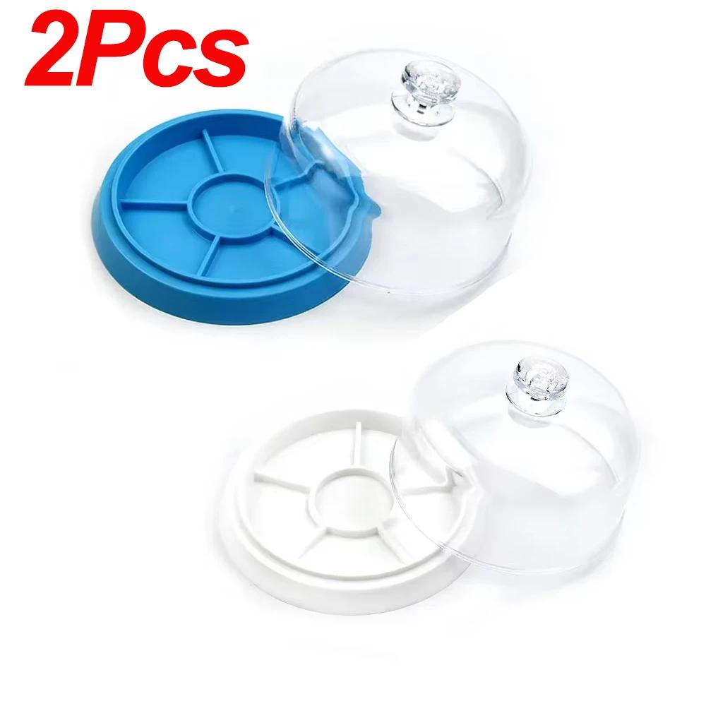 6 Slots Watch Dust Sheet Cover with Tray Watch Movement Repair Tool Jewelry Tools Spare Protector Watchmaker Repair Tool