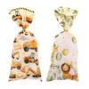 50Pcs Party Candy Bags Jungle Animals Construction Birthday Theme Gift Bags