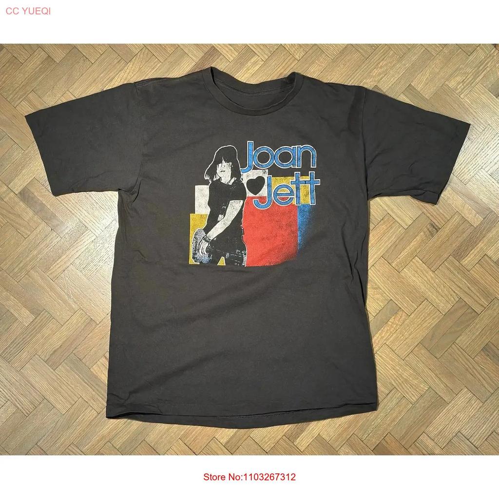 Joan Jett Vintage 1981 Bad Reputation T Shirt Med Vintage Graphic Stretched Breathable Comfortable Streetwear Casual