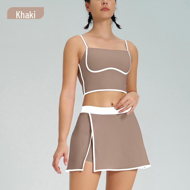 Damska szybkoschnąca, wstrząsoodporna, wysokoelastyczna kamizelka do jogi ze stałą miseczką - dostępne nowe kolory