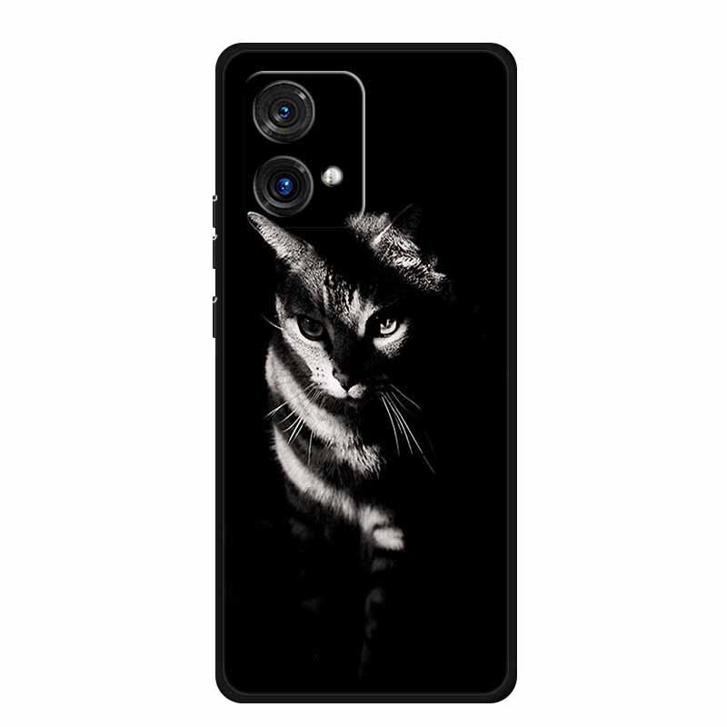 For Motorola Moto G84 G54 5G Case Fashion TPU Soft Silicone Cover Phone Cases for Moto G54 MotoG84 2023 Original New Tiger Capa
