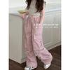 Pantaloni da Ragazza Primavera Pantaloni Hip Hop per Bambini Estate Abbigliamento Streetwear per Bambini Pantaloni Casual Autunno Moda Adolescente Taglia Grande Pantaloni da Jogging