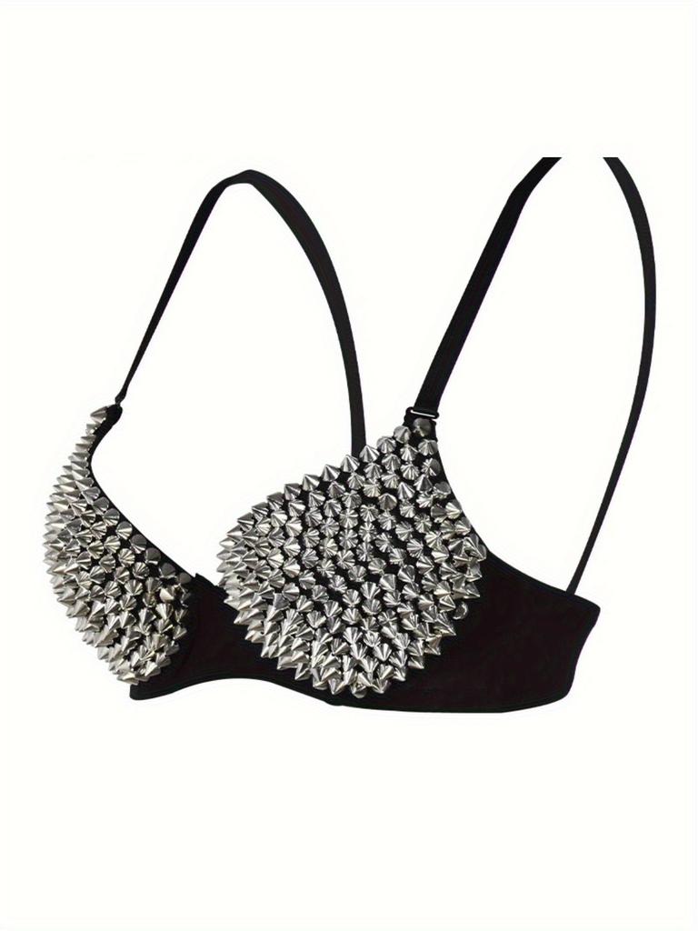 Newest Women'S Wireless Camisole with Golden/Silver Sequins, Stylish Crop Top.