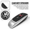 FD01-5/10/20PCS 14MM Car Key Shell Remote Control Logo Key Sticker for Volkswagen GTI Polo Sharan Golf Scirocco Touran Tcross Tiguan
