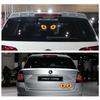 2pcs 12*10cm Cute Simulation Cat Eyes Car Stickers 3D Vinyl Decal for Rearview Mirror Car Head Engin