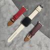 Apple Watch Series 1-11 Palm Pattern Top-Layer Cowhide Strap