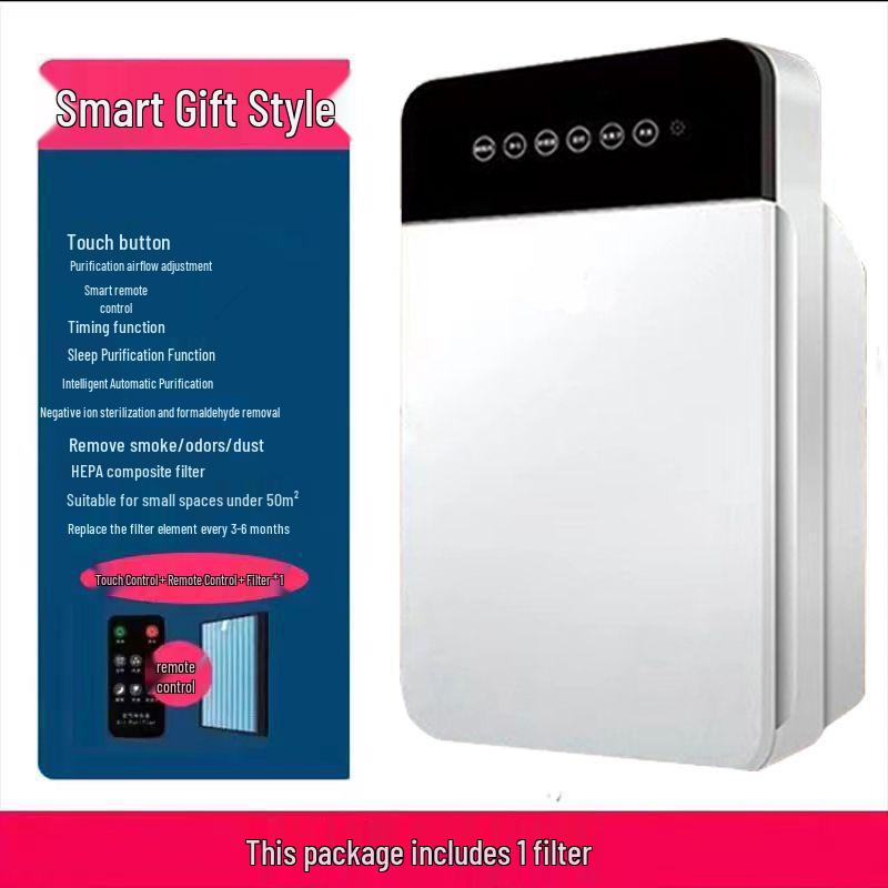 

Silent High Suction Cat Hair Purifier & Deodorizer One Filter Only