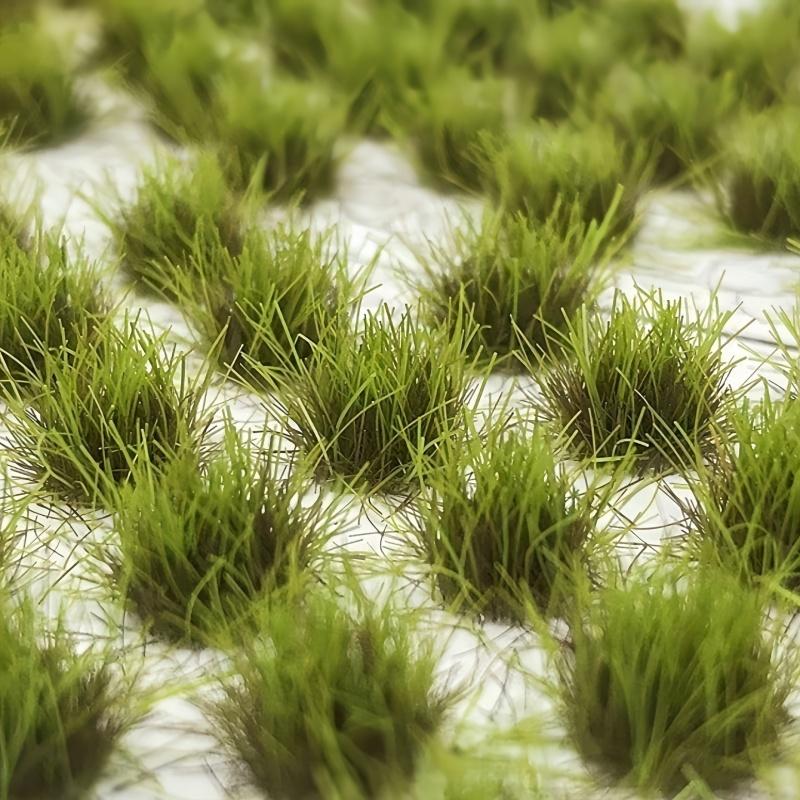 1Pc Grass Cluster Model Grass Cluster Terrain Model Kit Resin Static Landscape Model Christmas and Halloween Gift