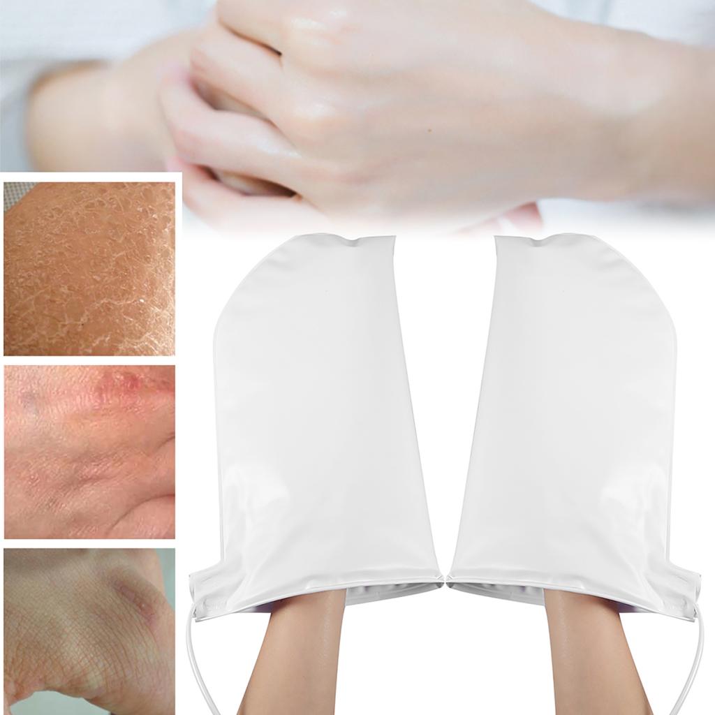 Therapeutic Heating Mitts for Paraffin Wax Therapy Manicure SPA Treatment Hand Care Mittens