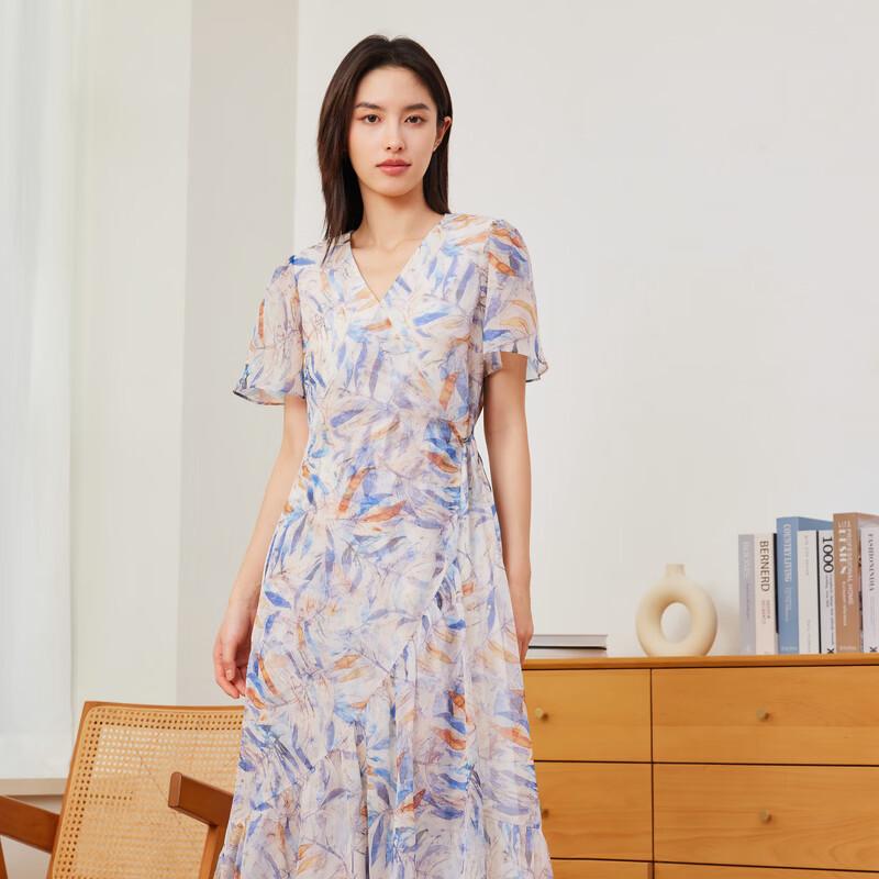 ELLASSAY Elegant Mid-Length Tea Dress M