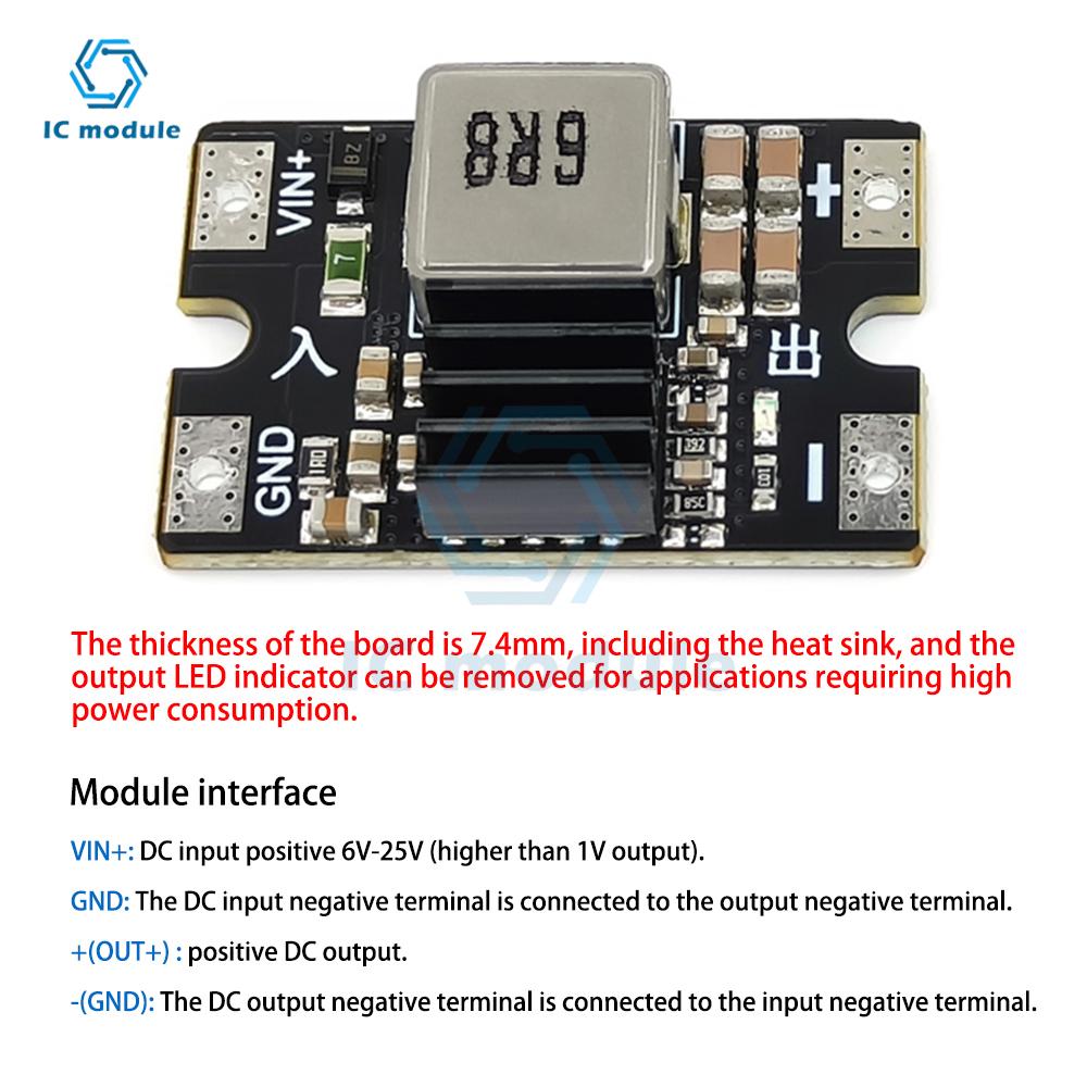 High Efficiency Output 3.3V 5V 9V 12V 8A Mini560 Step Down DC-DC Converter Voltage Regulator Buck Stabilized Power Supply Module