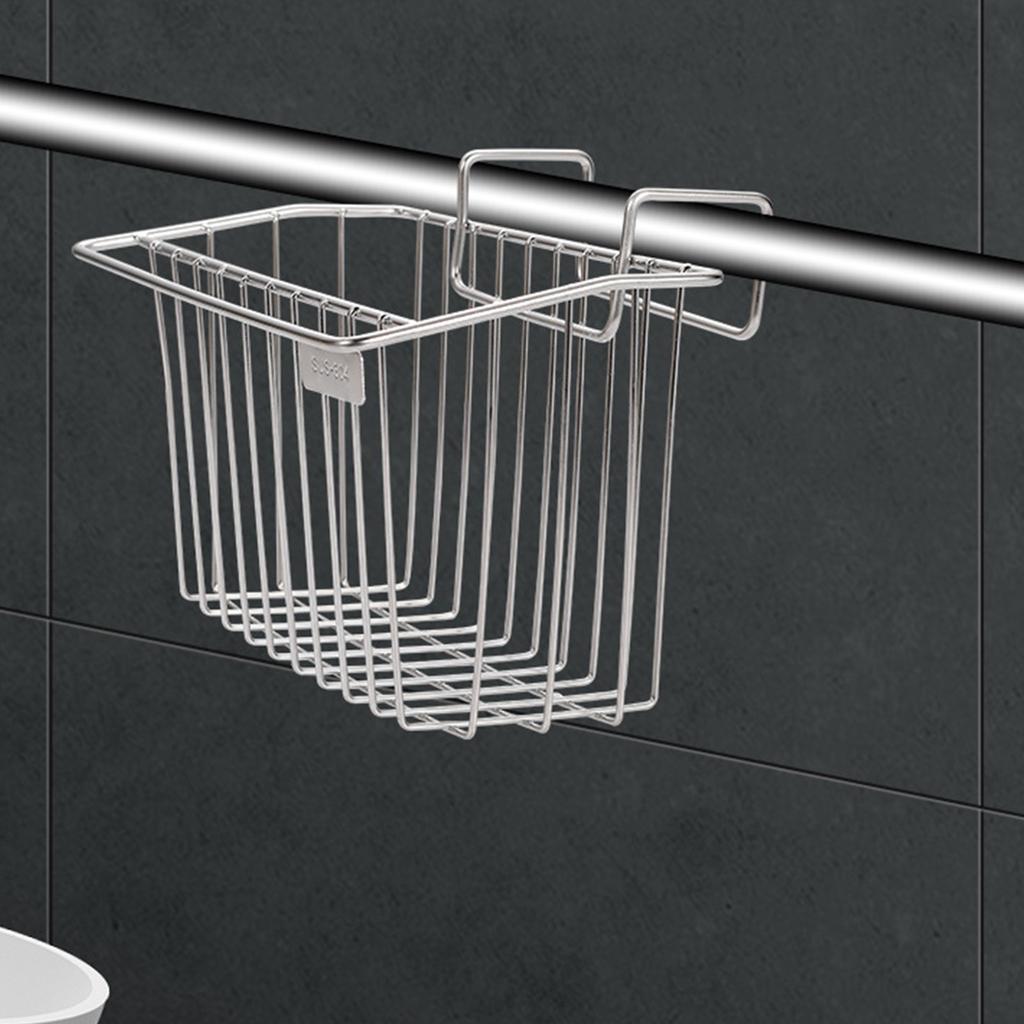 SUS 304 Stainless Steel Kitchen Shelf Dishwashing Liquid Hanging Basket