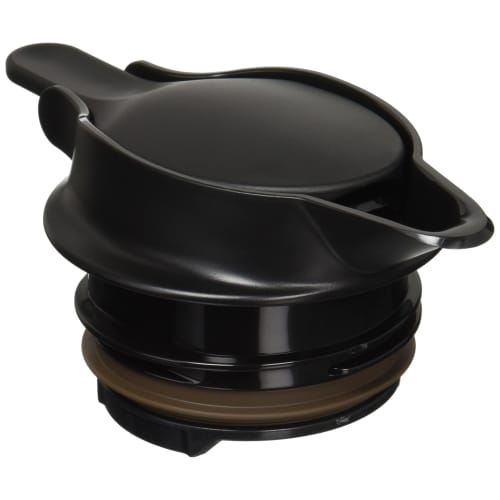 Thermos Replacement Stainless Steel Pot TTB Inner Cap with Gasket Set, Stainless Steel Black (SBK)