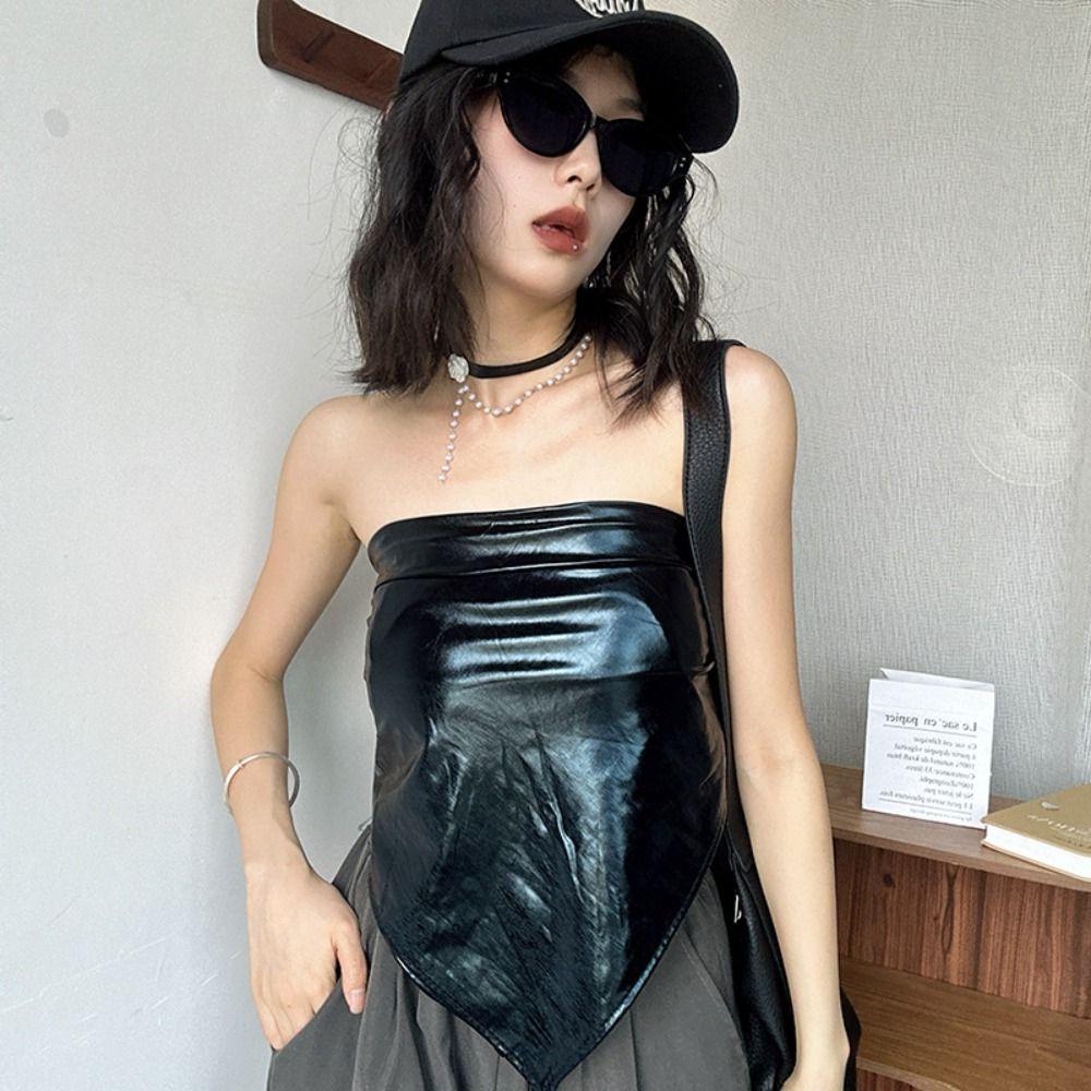 

Spice Girls Small Square Scarf Headband Printed Silk Scarf Simple Print Scarves Vacation Style 2