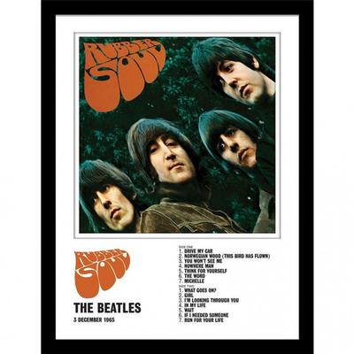 Rubber Soul Framed Print