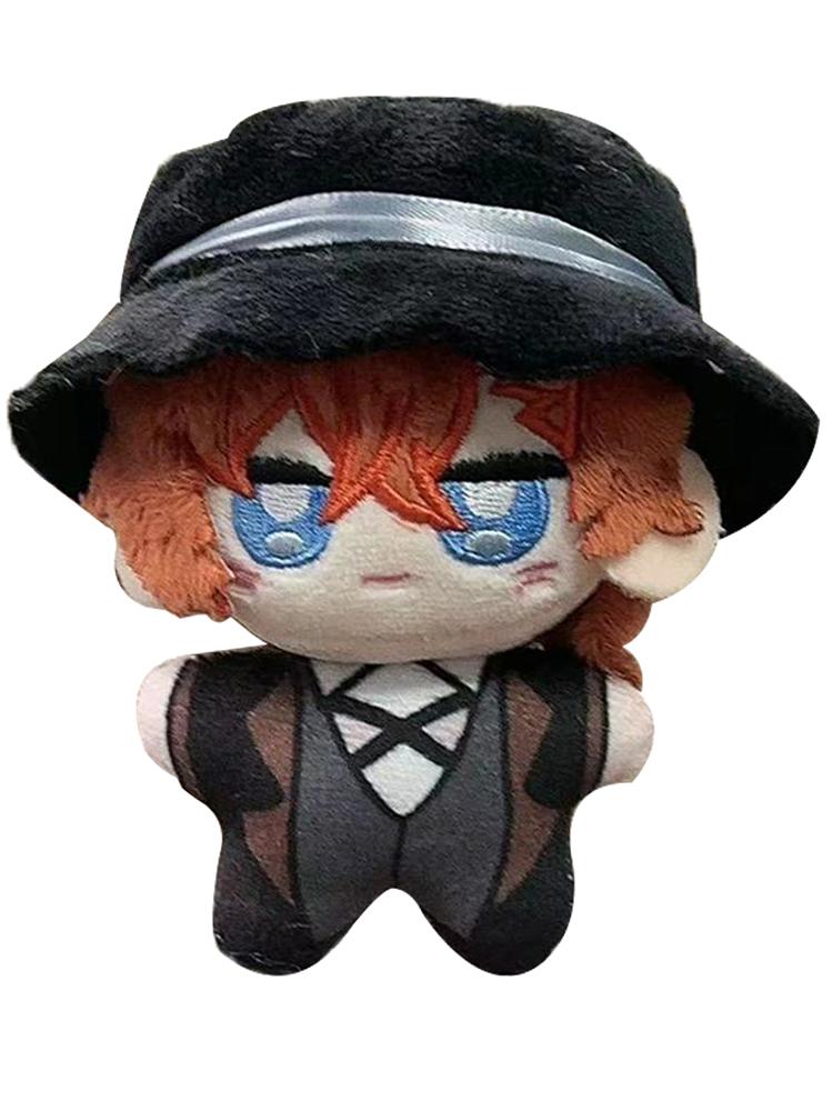 BSD Anime Plüschtier Dazai Osamu Figur Seesternkörper Plüschtiere Niedlich Nakajima Atsushi Ranpo Edogawa Plüschpuppe Geschenk Kinderspielzeug 12CM