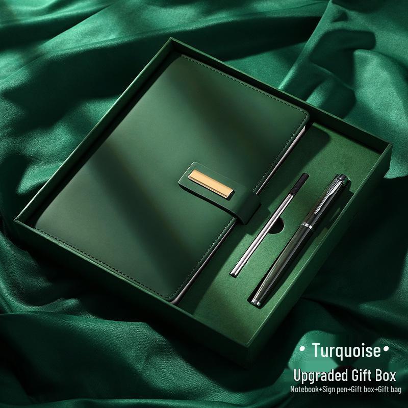 High-End Custom Business Notebook Gift Set with Logo Printing