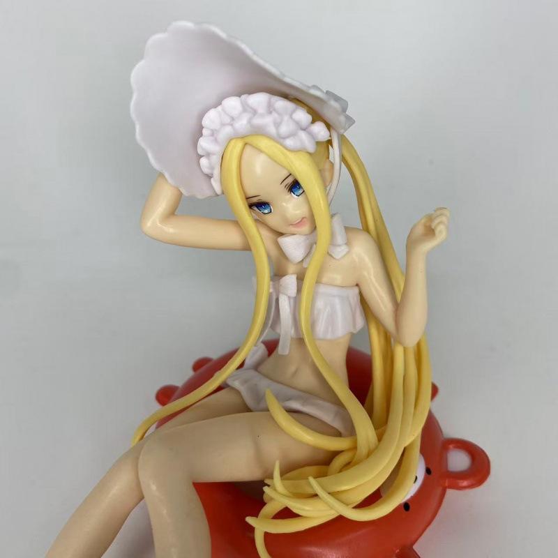 Swimming ring Abigail figure swimming ring swimsuit scene two-dimensional beautiful girl scene desktop chassis car ornament