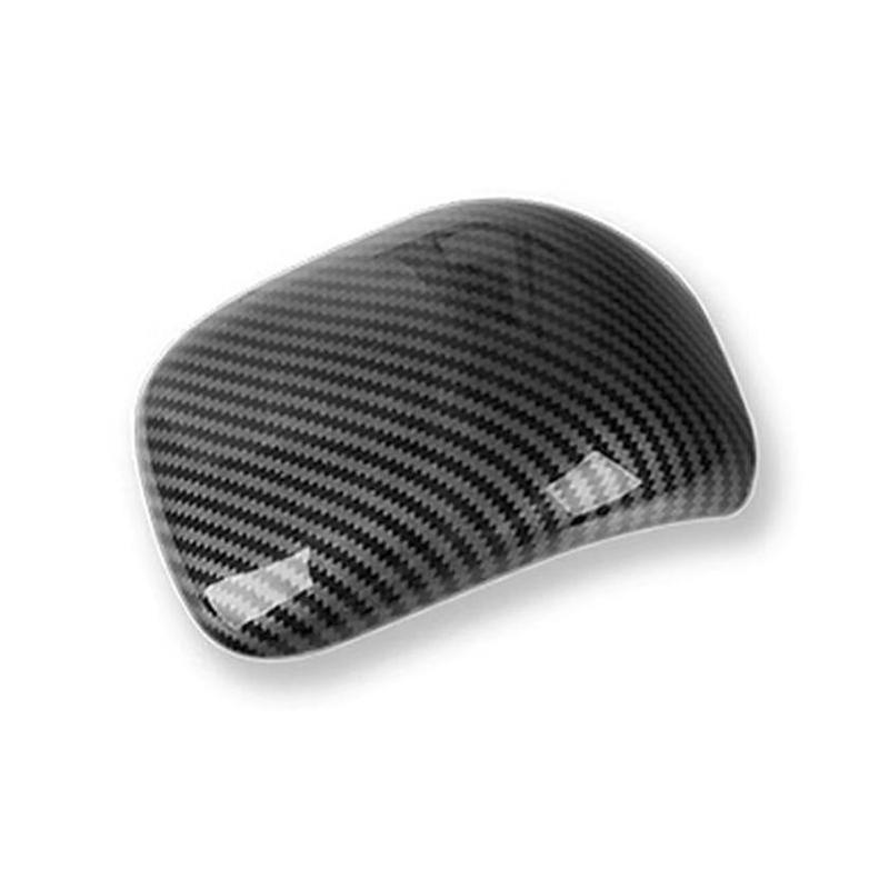 Car Styling Gear Shift Knob Cover Trim Carbon Fiber Look For Mercedes-Benz A Class W177 CLA C118 2019-2022 Interior Accessories