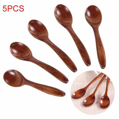 Durable Kitchen Tools Dessert Spoons Tableware Coffee Spoon Wooden Spoon Tea Spoon