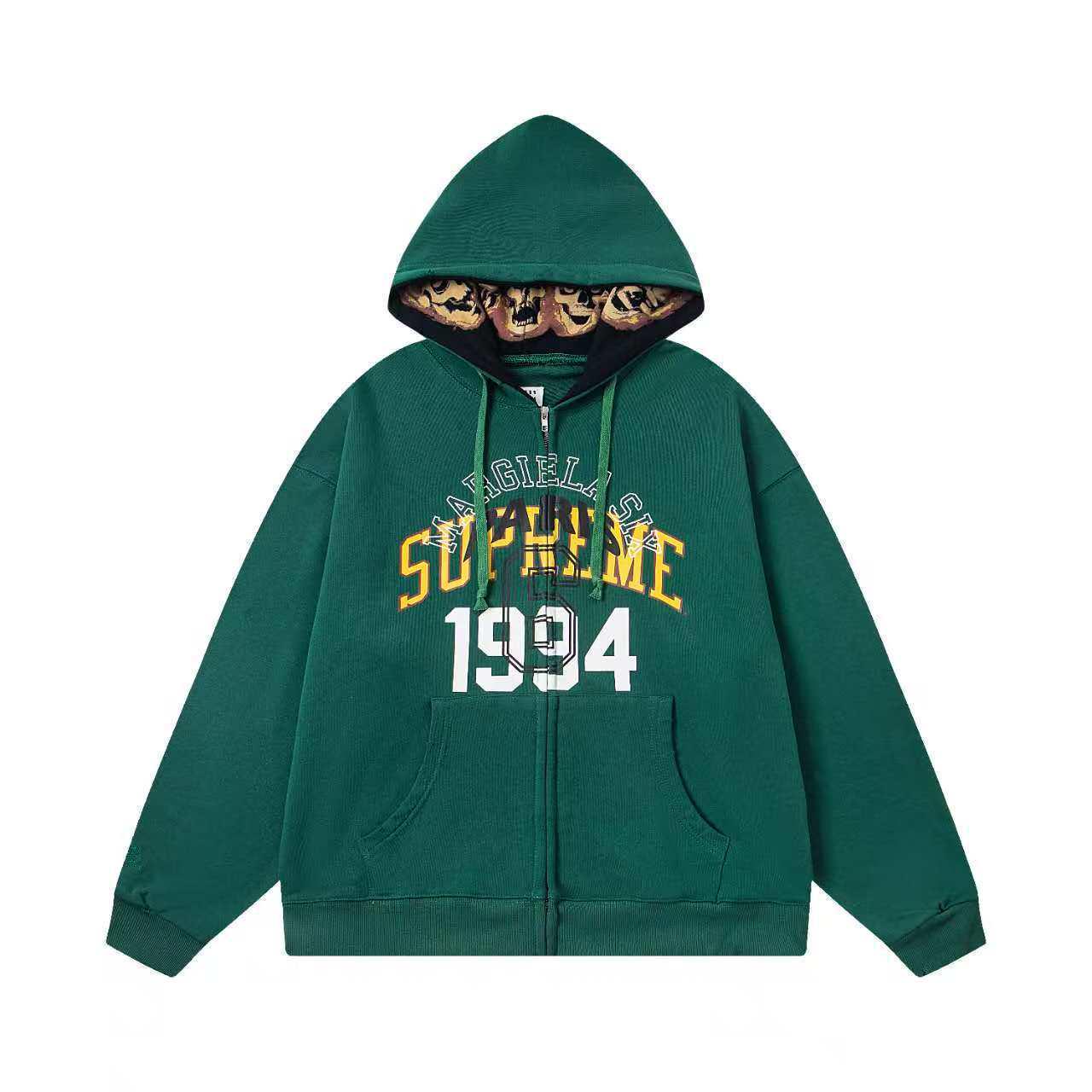 

2025 Trendy Zipper Cardigan with English Print for Boys XL