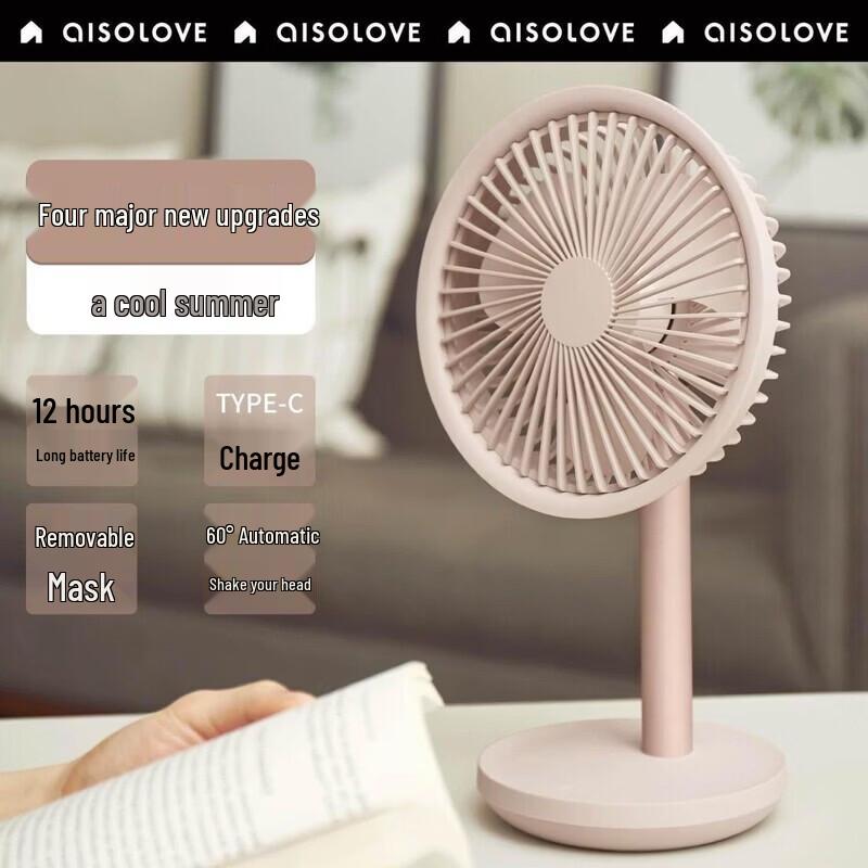 Ventilador de Escritorio Portátil USB Sole F5