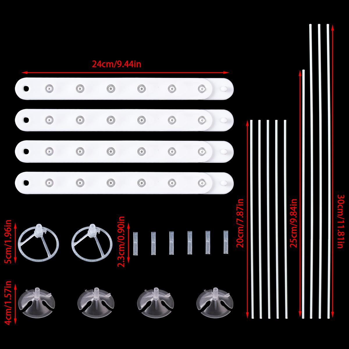

НОВЫЙ набор подставок для воздушных шаров, пластиковая подставка для воздушных шаров, держатель для воздушных шаров, набор трубок для палочек для воздушных шаров, декор для вечеринки по случаю дня рождения, детского душа as show