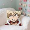 Cute BBakugo KatsukiS Anime Throw Pillow Covers Pattern Cushion Cover Suitable For Sofa Bedroom Car Pillow Cover