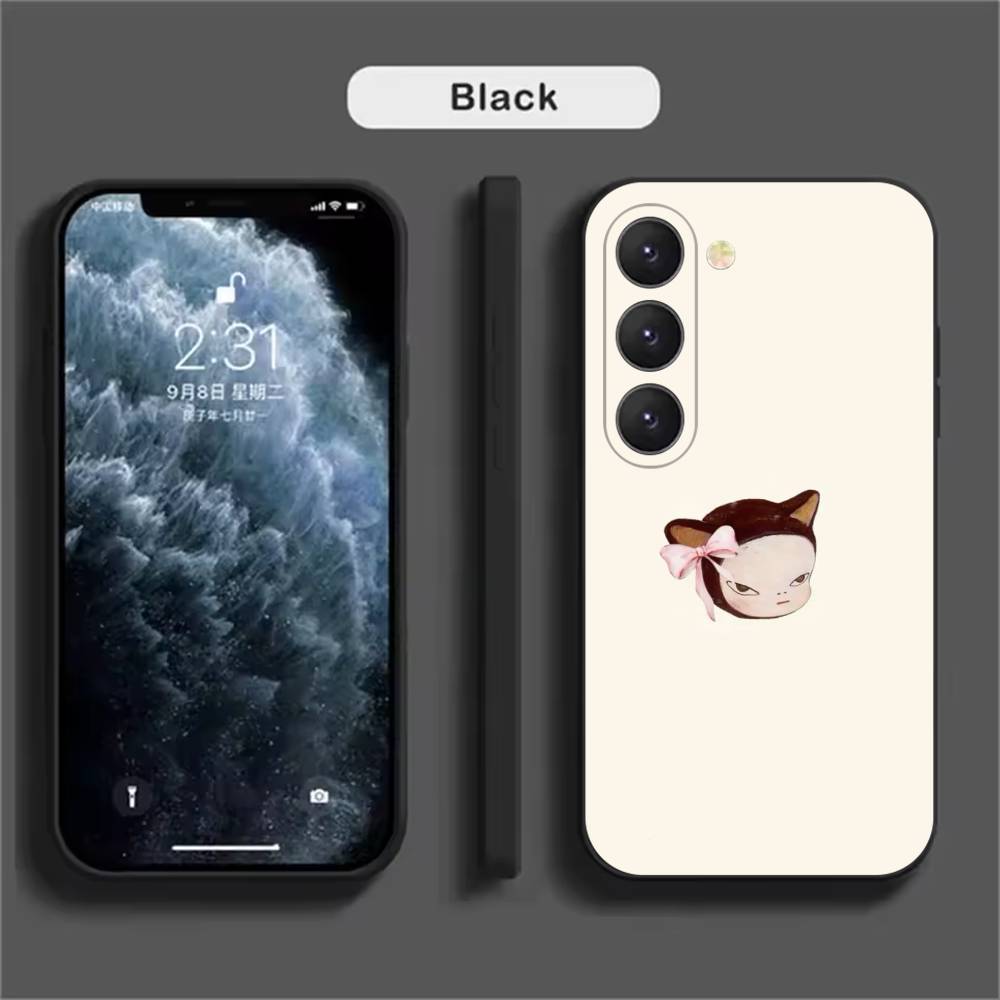 

Y-Yoshitomo N-Nara Phone Case For Samsung Galaxy A52 A42 A32 A22 A12 A02S A72 A73 A51 A41 A31 A21S A71 A40 A30S A20S SamsungA71 5G