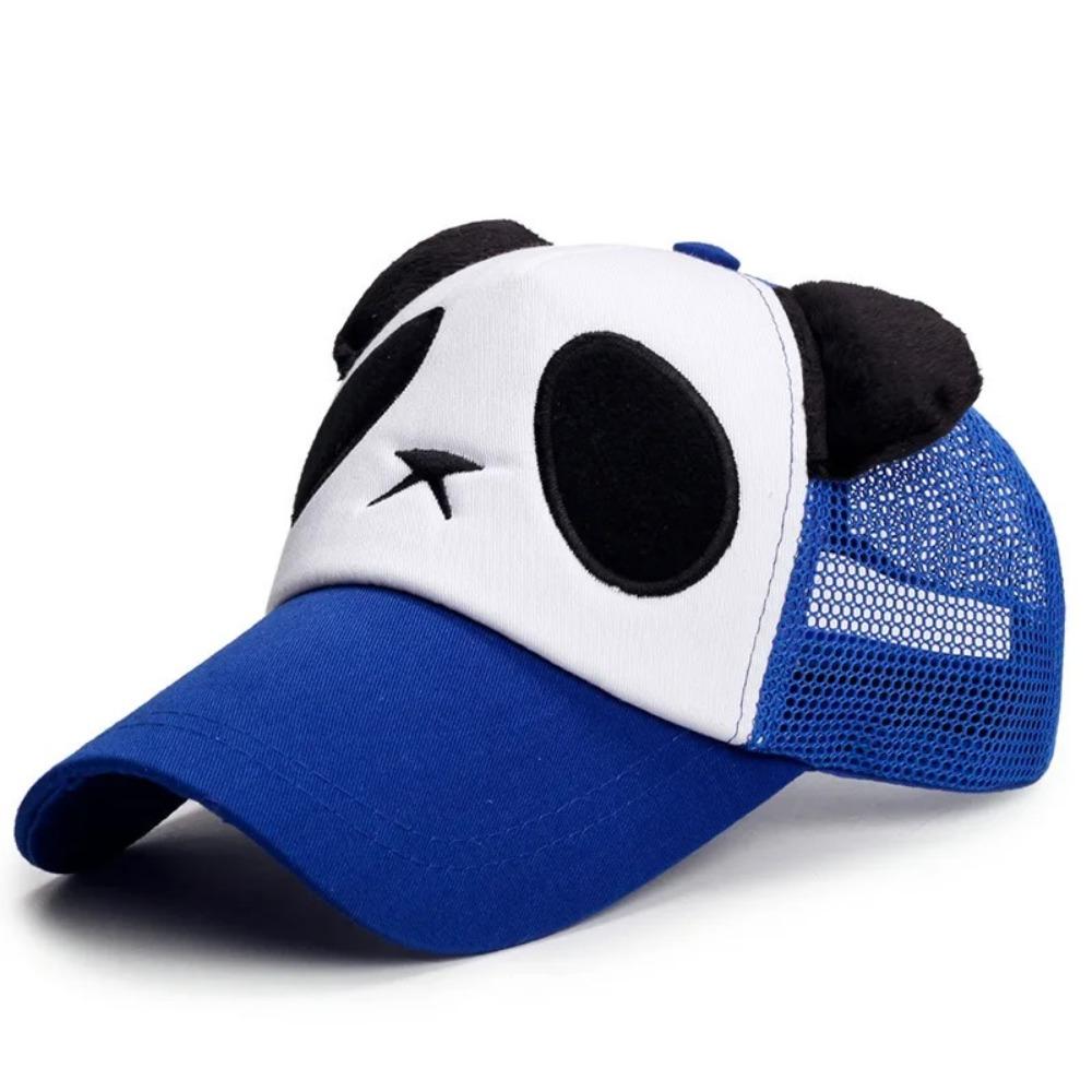 Mesh Panda Baseball Cap Breathable Hollow Mesh Cap Fashion Sports Net Hat  Sports