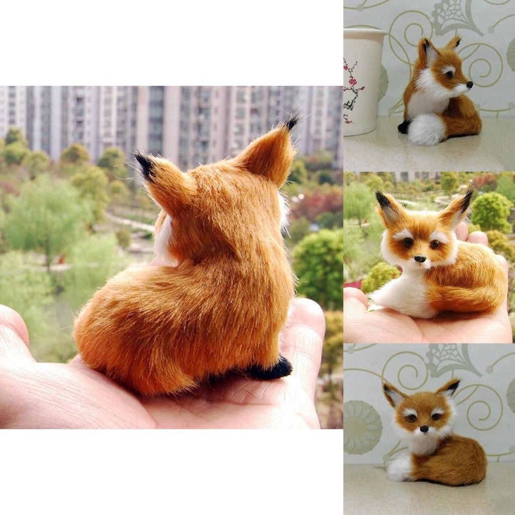 Adorable Cute Small Tiny Fox Plush Stuffed Toy Perfect For Birthday Gift Decor