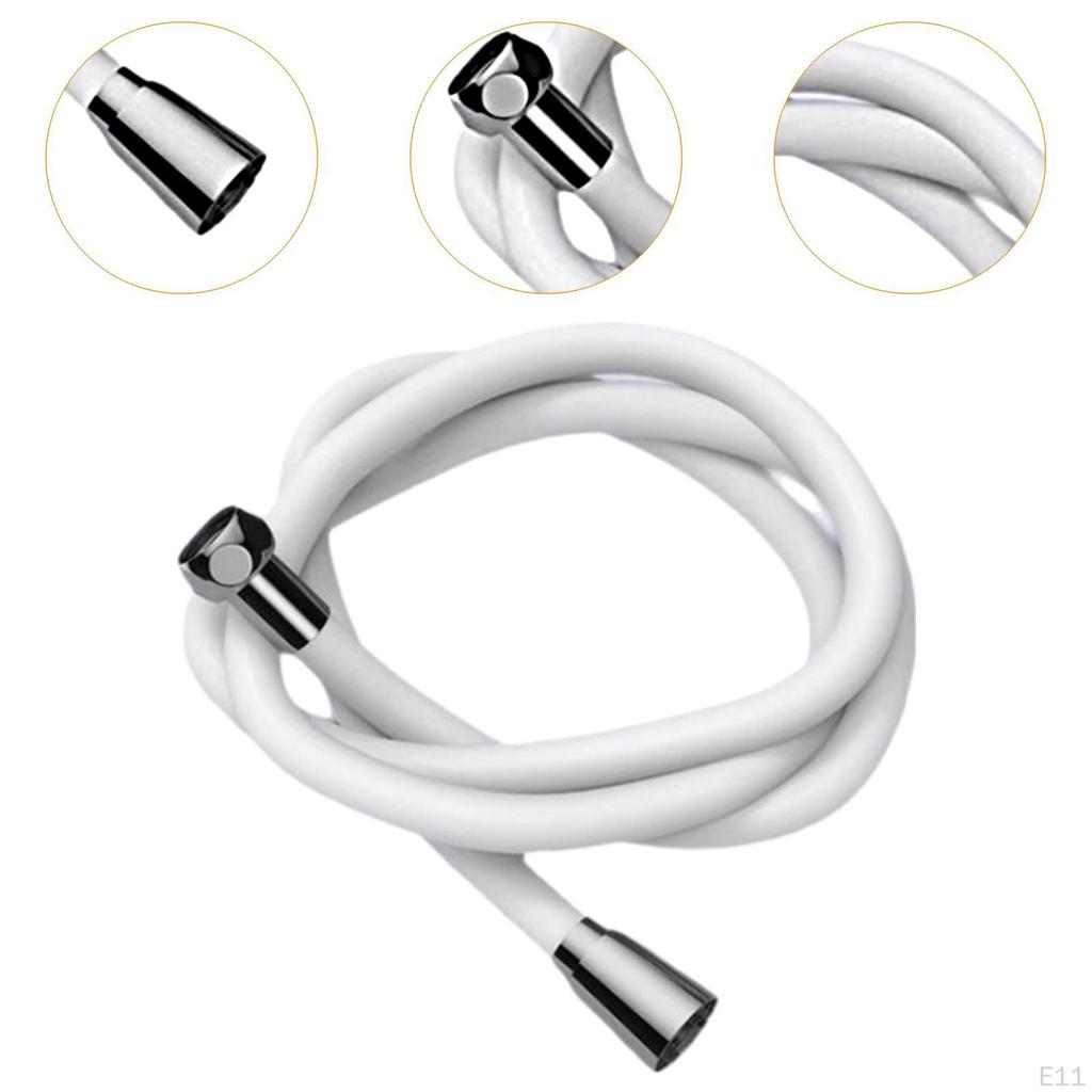 Wąż Prysznicowy Bardzo Długi Nieplączący Nowoczesna Słuchawka Prysznicowa Złącze G1/2 do Toalety w Stylu Farmhouse