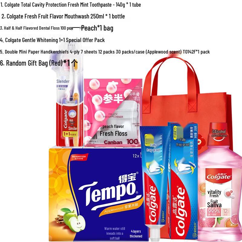Colgate Fresh Clean Oral Care Set