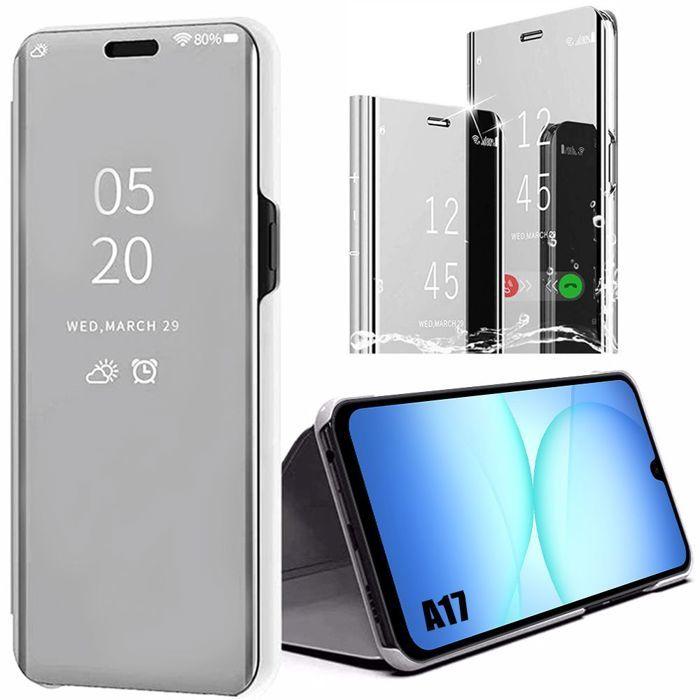 Coque de Protection - BOOLING - Samsung Galaxy A17 5G/4G - Antichoc - Effet Miroir - Argenté
