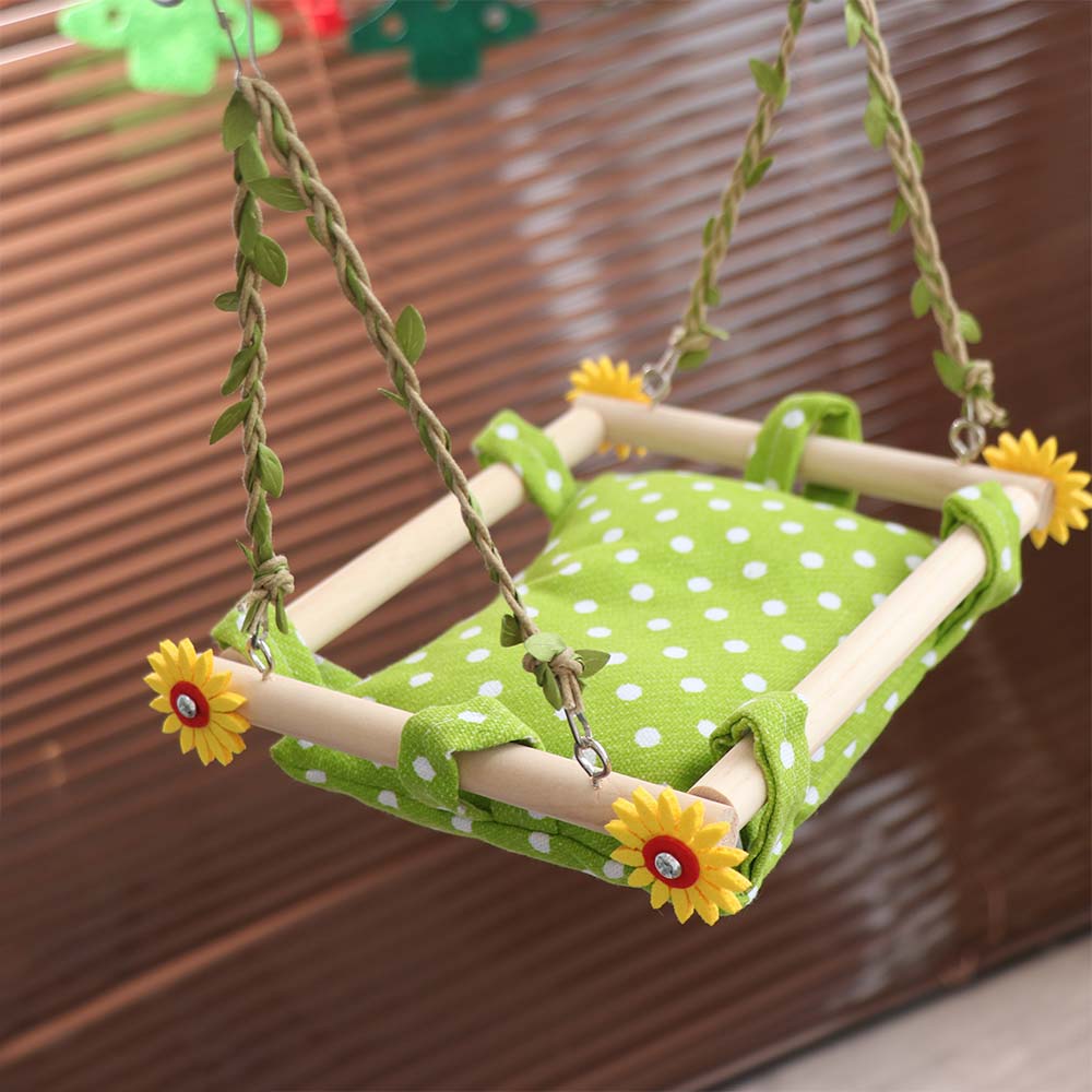 Removable Bird Hanging Hammock Breathable Bird Cage Stand  For Parrot Hamster Lovebird