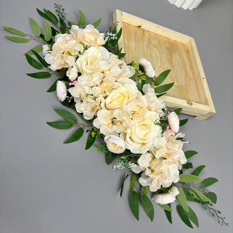 1PC Artificial Rose Flowers For Wedding Decoration Flower Arrangement Table Centerpiece Flowers Background Marriage Backdrop