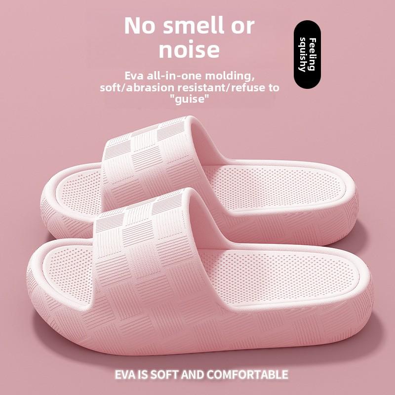 EVA Slippers for Men Taking Showers and Women Staying At Home In Summer. Non Slip and Odorless Slippers with Thick Soles