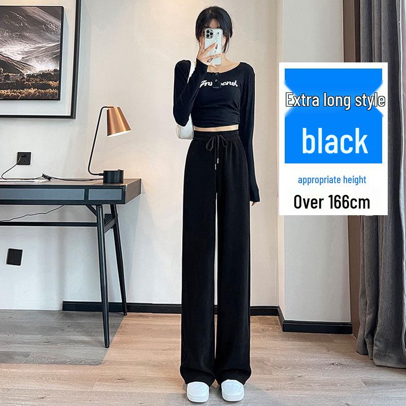 2026 Damen Gemütliche Samt-Hose mit weitem Bein - Winter/Frühling Gerades Bein Design
