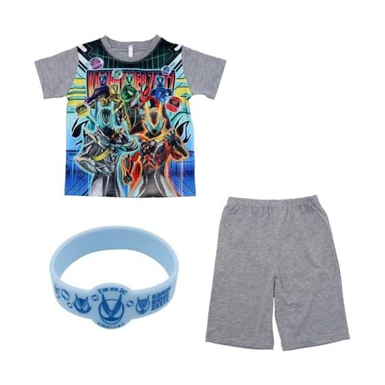 BANDAI Pajama Set Kamen Rider Zets Short Sleeve Gives You Courage! Glowing pajamas 582 Boys