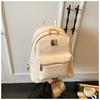 Backpack bag women's new trendy large-capacity texture fashionable versatile commuter small backpack schoolbag women