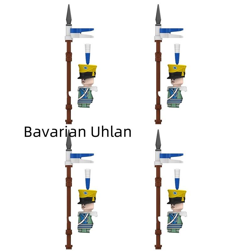 Napoleonische Kriege Militärsoldaten Bausteine WW2 Britisch Frankreich Füsiliere Gewehre Russisch Preußen Fußgarde Steine Kinderspielzeug