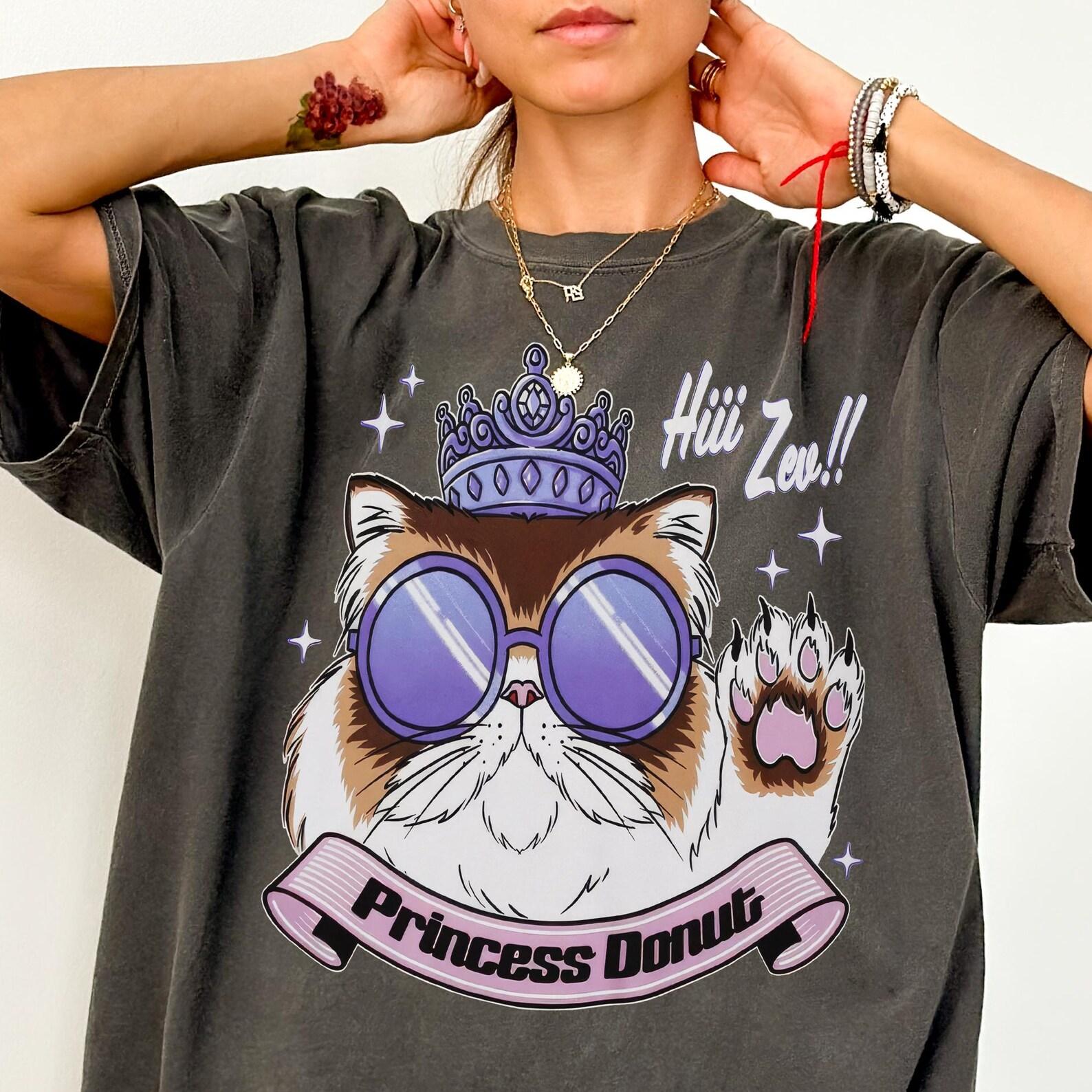 Princess Donut Shirt - Dungeon Crawler Carl,Princess Donut and Mongo,Fantasy Bookish,Goddamnit Donut Shirt S
