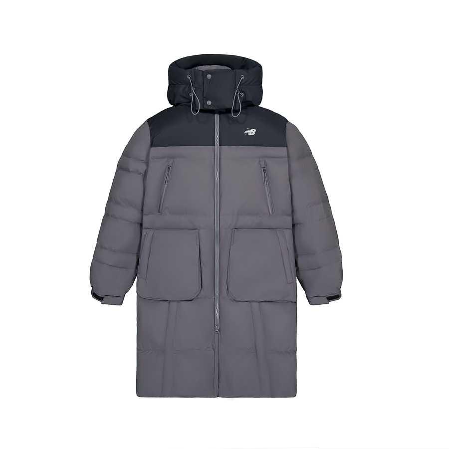 New Balance Hyper Sports Down Jacket Men s Dark Gray NPE45251 L