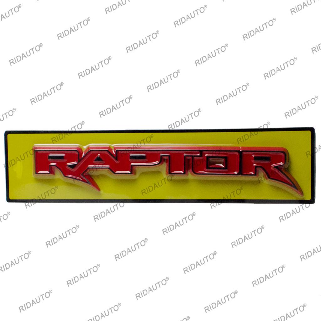Djsh6 3D Large RAPTOR Emblem Badge Body Side Door Logo Car Stickers For FORD RAPTOR F150 Fx4 XLT Trunk Rear Modified Accessories