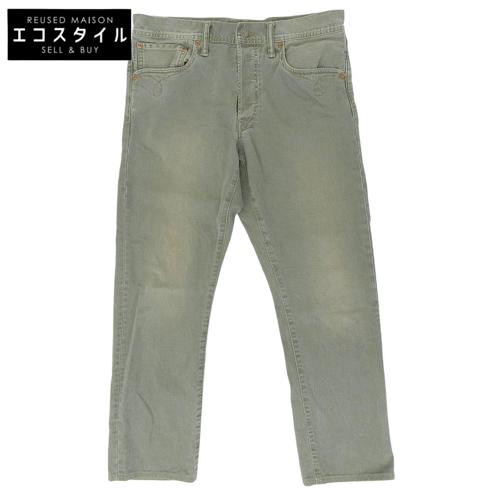 RRL Men's Button Fly Chino Pants, Khaki, Cotton, Size 32x32 Bottoms 32x32 khakiUsed