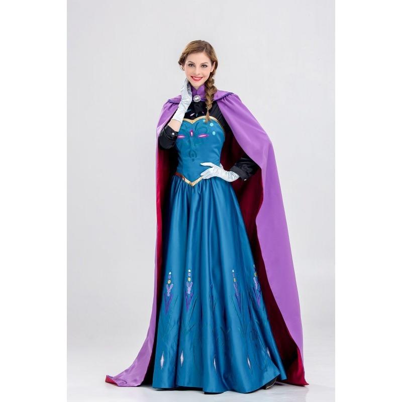 Rozen Elsa EA Ice Queen Bar Mitzvah Halloween Costume Anna Princess Dress Costume